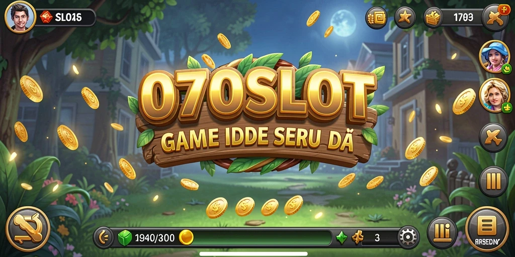 Tampilan gameplay 070SLOT yang seru dan menarik.