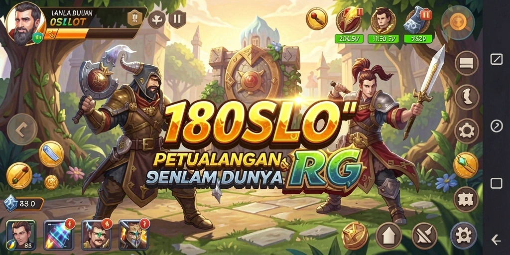Screenshot gameplay yang menampilkan aksi seru dalam 180SLOT.