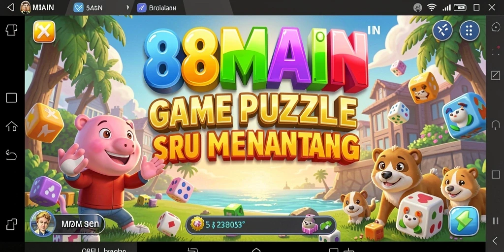 Screenshot gameplay 88MAIN menampilkan teka-teki yang menarik dan interaktif.