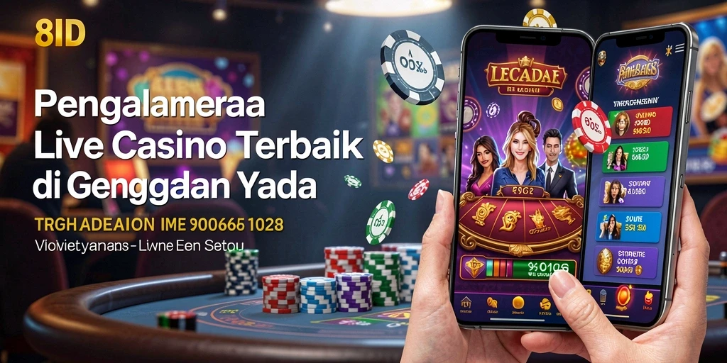 Tampilan gameplay Live Casino yang menarik dan interaktif.