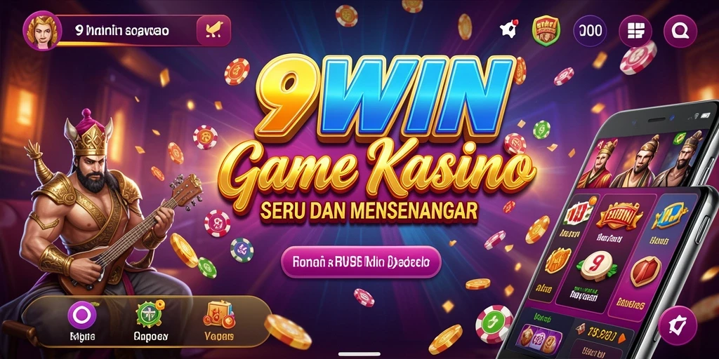 Tampilan menarik gameplay Kasino di 9WIN.