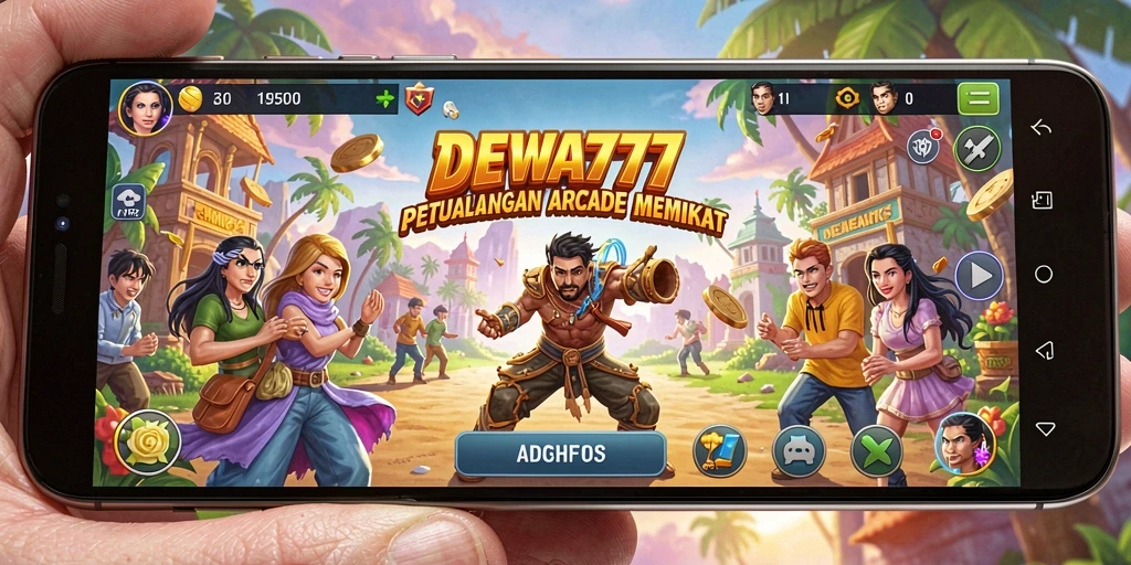 Tampilan gameplay DEWA777 yang seru dan penuh aksi.