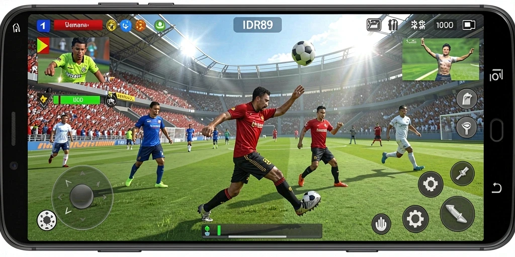 Screenshot gameplay IDR89 yang penuh aksi dan seru.