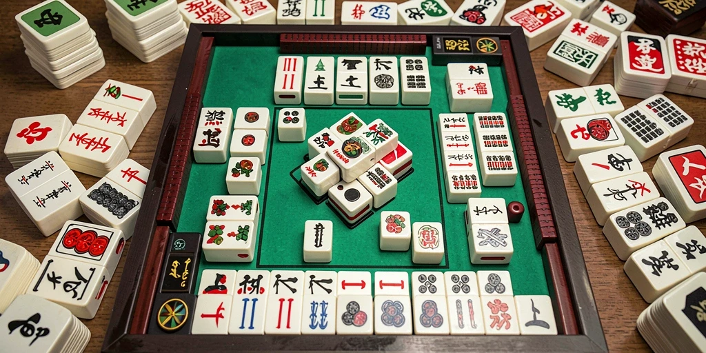 Tangkapan layar IDRGAME menampilkan gameplay Mahjong yang menarik.