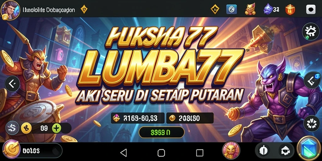 Gameplay seru dan menegangkan dalam LUMBA77.