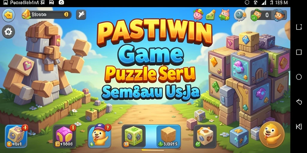 Tampilan gameplay <strong>PASTIWIN</strong> yang menarik dengan teka-teki yang menantang.