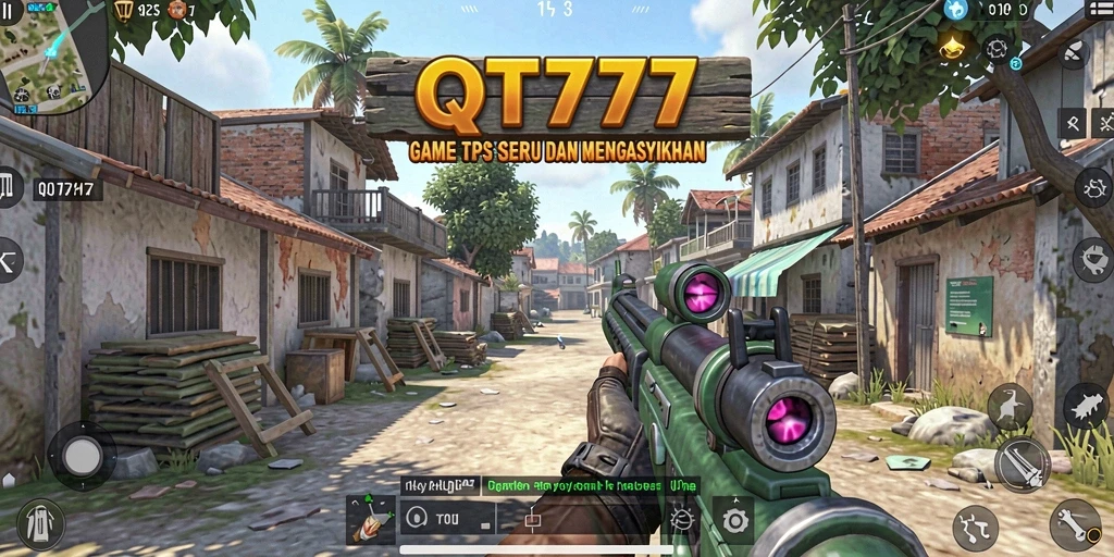 Tampilan menarik dari gameplay QT777 yang penuh aksi.