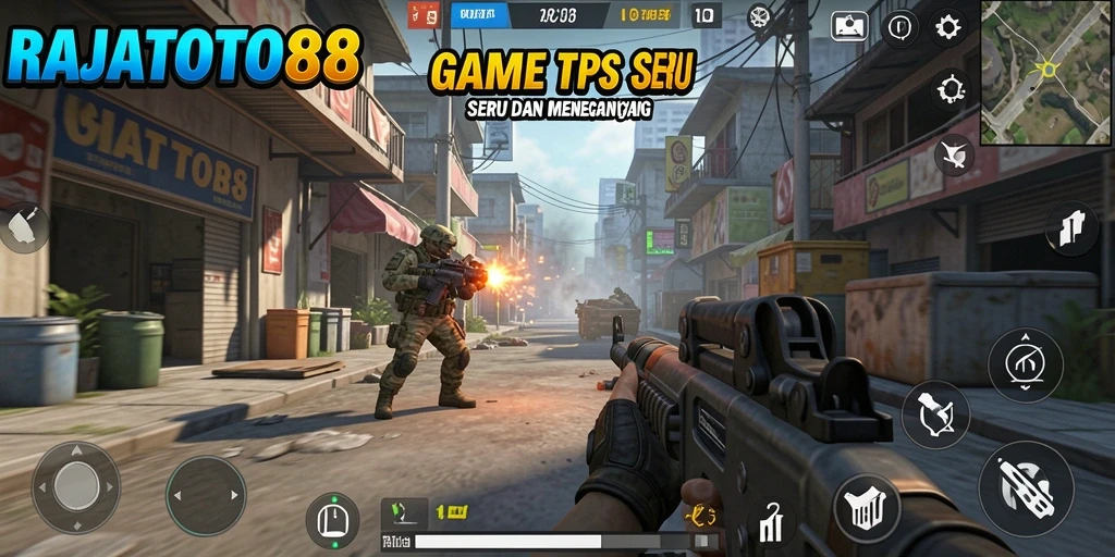 Tampilan screenshot dari gameplay intens RAJATOTO88.