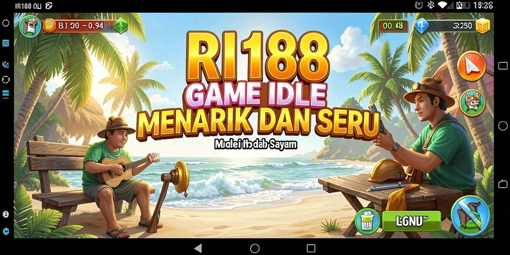 Tampilan gameplay menarik dari RI188 yang menghadirkan pengalaman Idle.