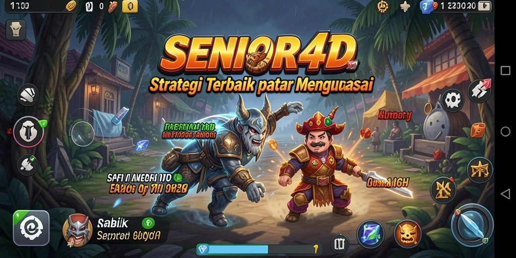 Tampilan menarik dari gameplay <strong>SENIOR4D</strong> yang penuh strategi dan taktik.