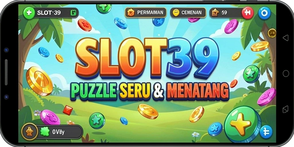 Tampilan permainan puzzle yang menantang dan menarik.