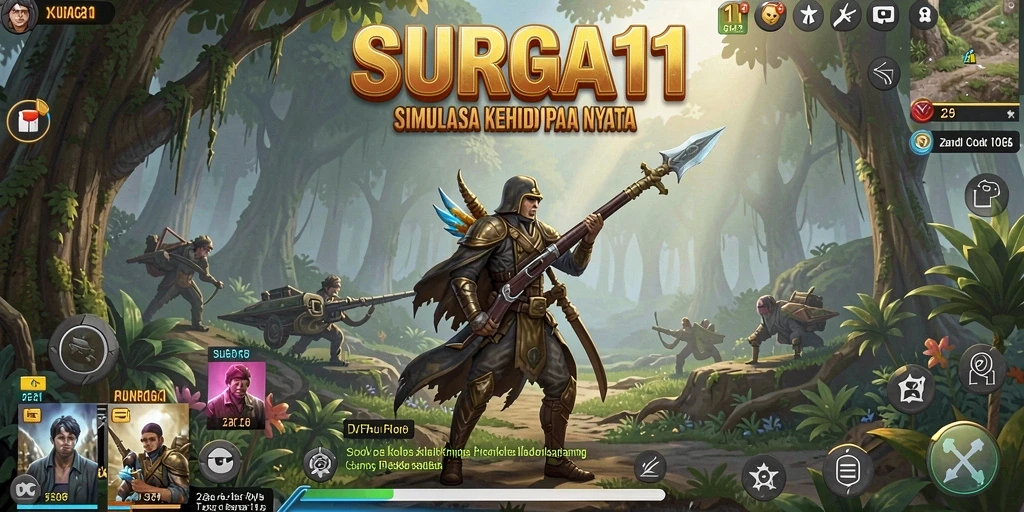 Tangkapan layar dari gameplay yang menggambarkan simulasi hidup yang realistis.