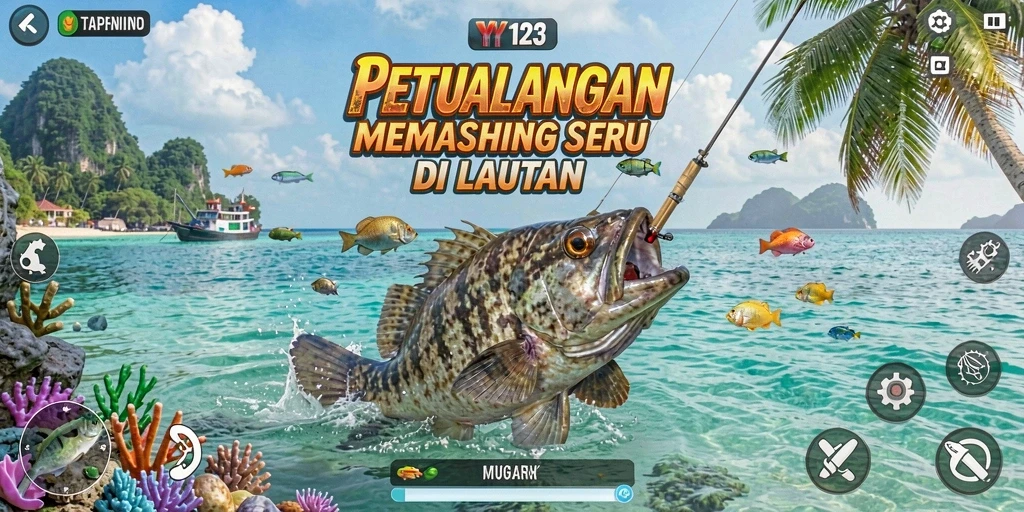 Mainkan YY123 dan raih ikan terbesar di laut!